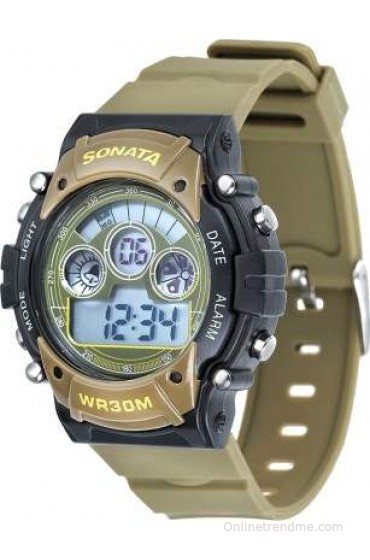 SF 77006PP01 Superfibre Digital Watch - For Men